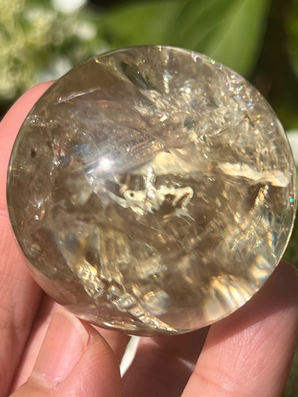 Citrine (8) sphere | crystal